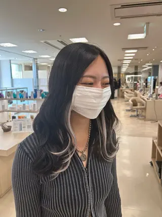 💜暖色系カラー/ ブリーチカラー💜のヘアスタイル