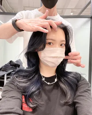 ロング 韓国レイヤーカット 髪質改善▫️水野有真のヘアスタイル