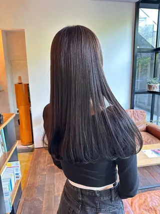 ロング カラー ayano/レイヤー /暖色カラーのヘアスタイル