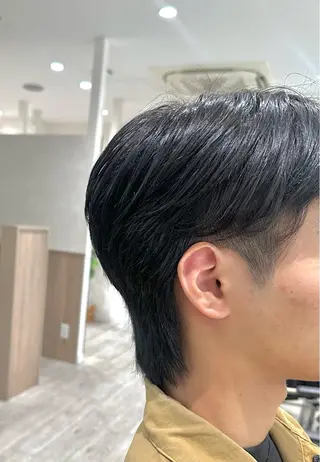 パーマ メンズ ユージ ✂︎ パーマ＆ハイトーンのヘアスタイル