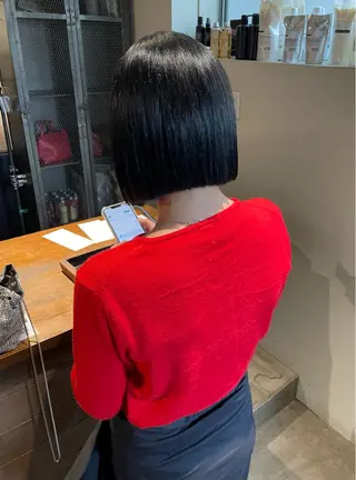 ショート ボブ／パーマ指名 No. 1🍃れんとのヘアスタイル