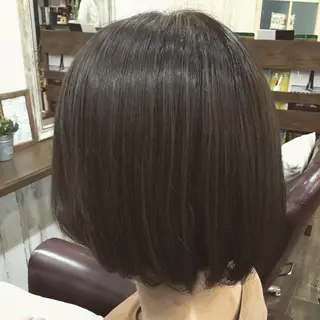 ミディアム カラー パーマ 金崎 新吾のヘアスタイル