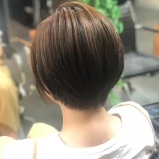ショート カラー ✨レイヤーお任せ✨ 林有里子のヘアスタイル