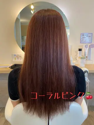 セミロング カラー 伊庭 勇輝のヘアスタイル