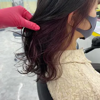 セミロング カラー ヘアアレンジ GOTODAY shair salon 横浜mare店所属・透明感抜群カラー mai🍑♡のヘアスタイル