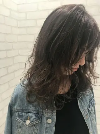 カラー 北野 親善のヘアスタイル