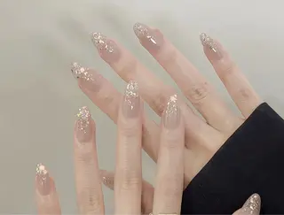 ネイル Aura  Nail 長さだし/パラジェルのネイルデザイン