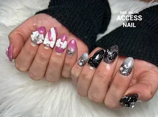 ネイル access nailのネイルデザイン