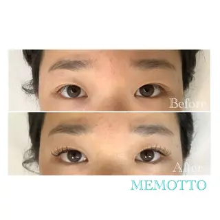 マツエク・マツパ MEMOTTO CHIHIROのマツエク・マツパデザイン