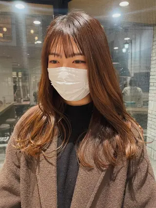 ロング カラー haru/レイヤー/ ウルフのヘアスタイル