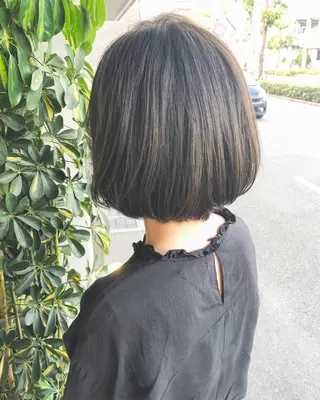 ショート カラー ヘアアレンジ ture by gladのヘアスタイル