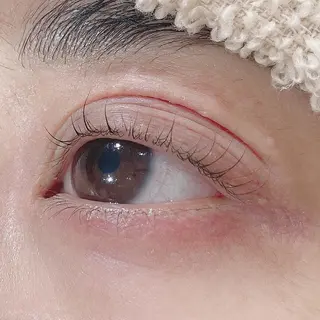 マツエク・マツパ 曲がる縮毛矯正 LIBER 　岩名のヘアスタイル