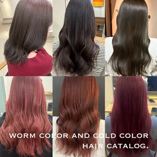 ロング カラー ⌇🌹透明感カラー 🌹ᴍᴇɢᴜᴍɪ ⌇のヘアスタイル