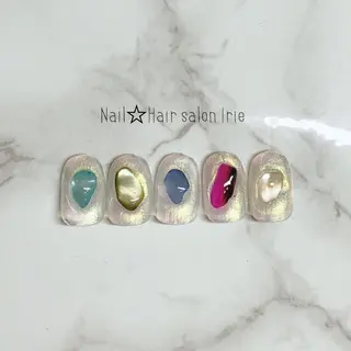 ネイル Hair salon Irie所属・與儀 知佳のネイルデザイン