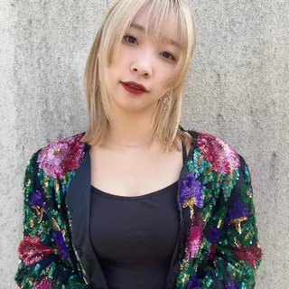 セミロング カラー nambu-GARDEN所属・上田 昂雅のヘアスタイル