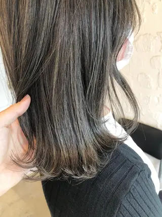 ミディアム カラー 🌿レイヤーボブ/パ ーマ🌿　木梨健太のヘアスタイル