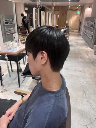 パーマ メンズ 大阪韓国メンズ特化 LUNAのヘアスタイル