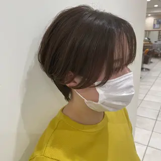 ショート カラー ハイスピード×ハイ クオリティ✨山下のヘアスタイル