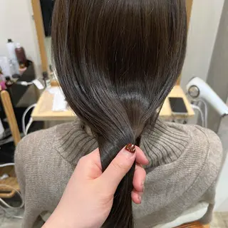 ロング レイヤー/ベージュ /メンズsaraのヘアスタイル