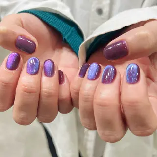 ネイル 0203ムニムサン 💙Mihoのネイルデザイン