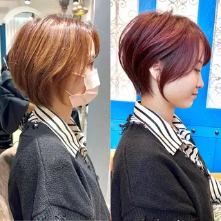 ショート カラー ショート、ボブの達人 東康介✨のヘアスタイル