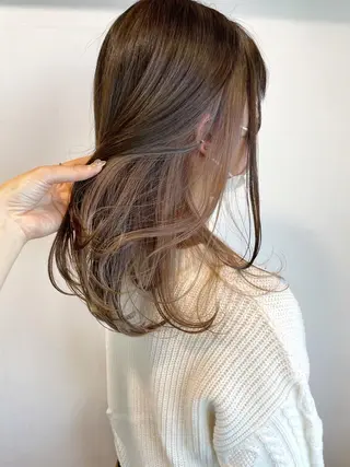 ミディアム カラー メンズスタイル /メンズパーマ/須藤のヘアスタイル