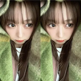 ミディアム カラー 山崎/ボブ縮毛矯正 レイヤー髪質改善のヘアスタイル