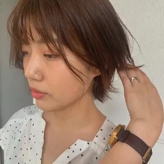 ショート カラー m ā l o.🌷 サカモトマイコのヘアスタイル