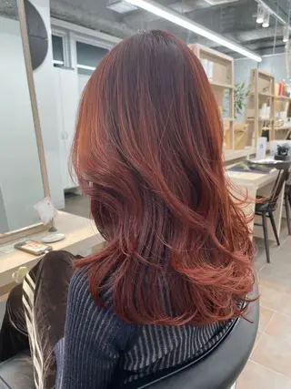 ロング カラー ショート/ボブ/ パーマ/井上のヘアスタイル