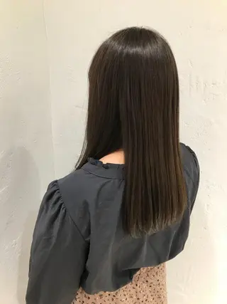 ロング カラー 🫧透明感カラー/ ボブ/小笠原汐海🪽のヘアスタイル