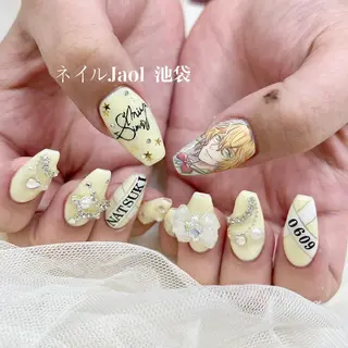 セミロング nail jaol池袋店所属・ネイルJaol 池袋のネイルデザイン