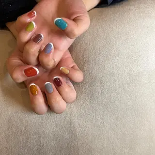 ネイル フリーランス¨̮⃝ ネイリストOKADAのネイルデザイン