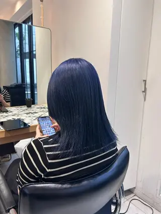 カラー miko🪽地毛風/ ハイトーン/レイヤーのヘアスタイル