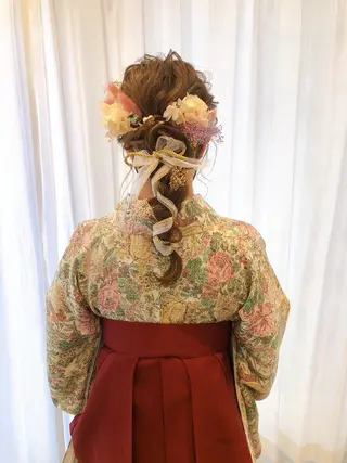 ロング ヘアアレンジ 池田 みのりのヘアスタイル