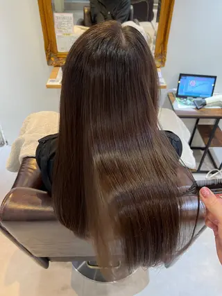 ロング ツヤカラー🫧 Saeのヘアスタイル