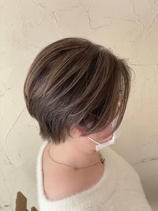 ショート カラー メンズ特化/パーマ指 名No.1/百瀬太郎のヘアスタイル