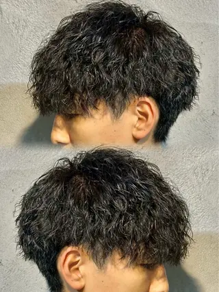 メンズ Niau高崎所属・栗原 翔大のヘアスタイル