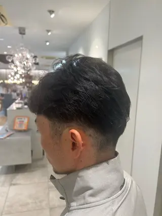 パーマ メンズ 竹本 優莉那のヘアスタイル