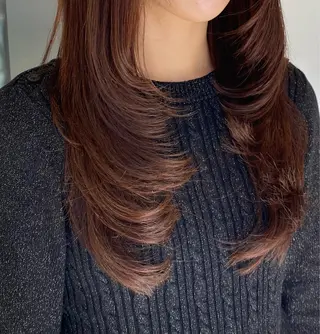 ロング MIYUU OTANIのヘアスタイル