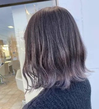 ミディアム カラー BENI 仙台柳生店のヘアスタイル