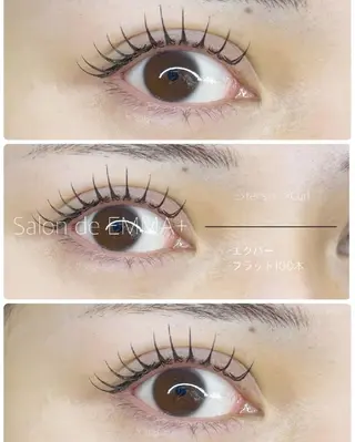 マツエク・マツパ EMMA plus．のマツエク・マツパデザイン