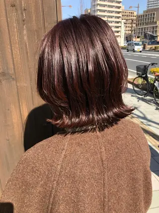 ミディアム 國次 夕貴のヘアスタイル