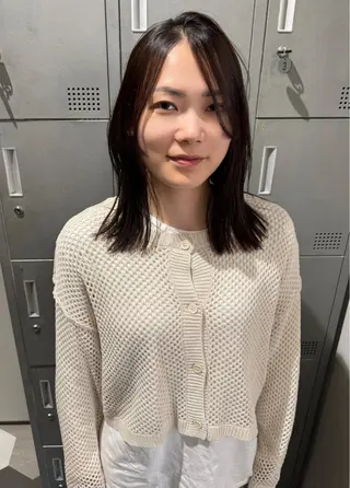 ミディアム 【天満1艶髪】潤艶/ 髪質改善🌹釣本竜哉のヘアスタイル