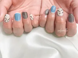 ネイル nail salon en familleのネイルデザイン