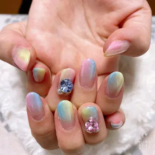 ネイル The Best Beauty受付担当のヘアスタイル