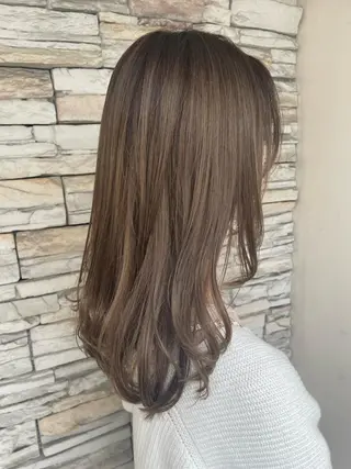 セミロング 🍒顔周り/レイヤー /韓国風/アリサ🍒のヘアスタイル