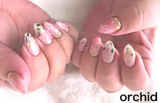 ネイル orchid ♡オーキッドのネイルデザイン