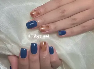 ネイル Gloss nail 💅yuna✨のネイルデザイン