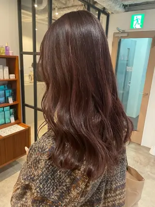 セミロング カラー 中目黒🌼 🌼ハナのヘアスタイル