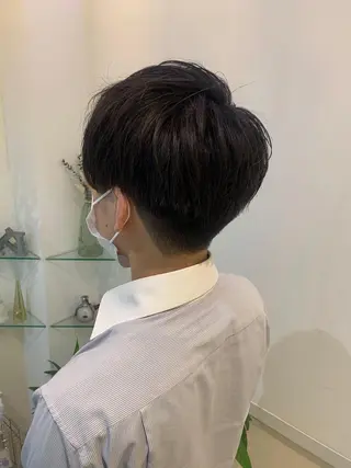 ショート メンズ 透けるbrown カラー🎗♡yukaのヘアスタイル
